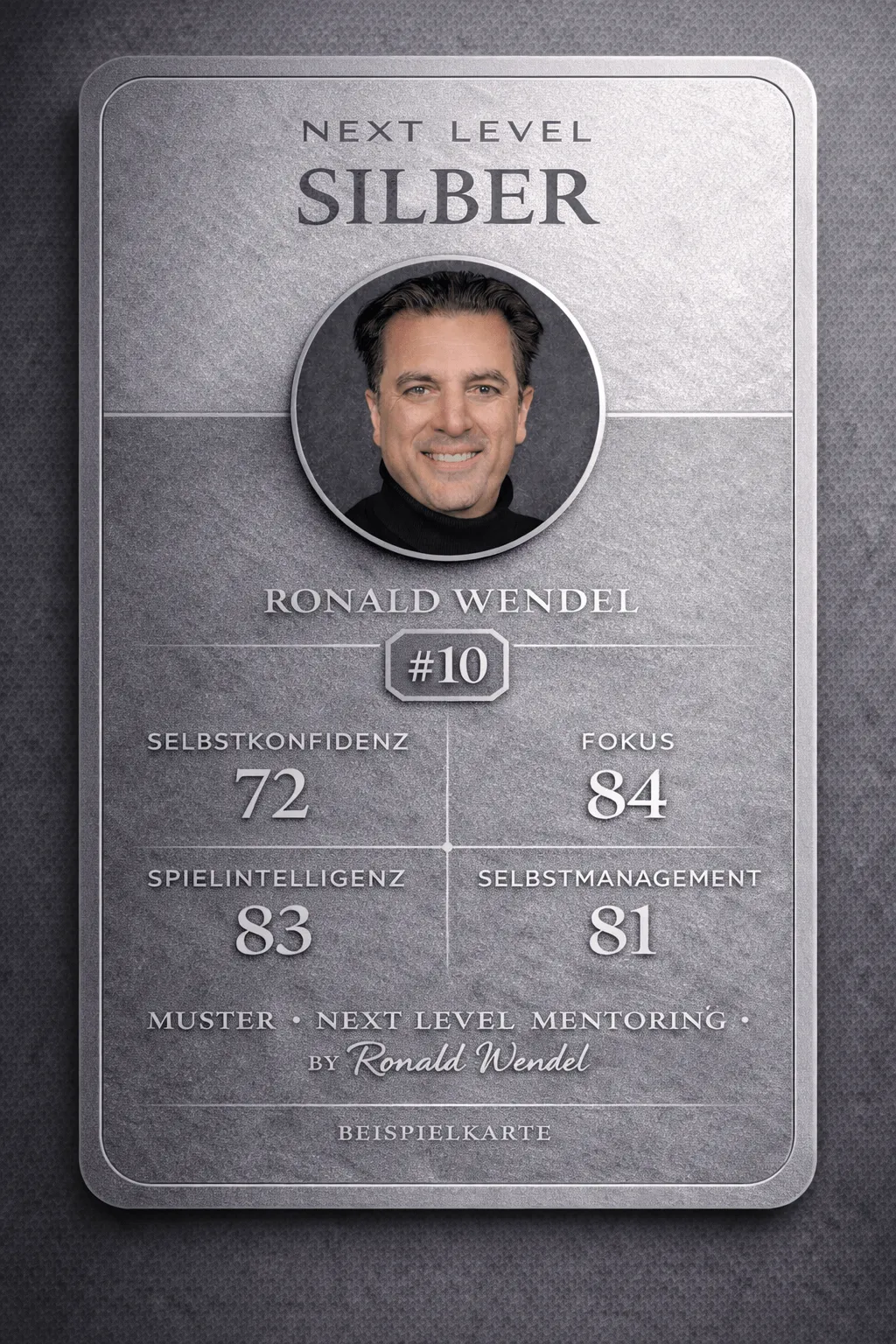 Silber Player Card